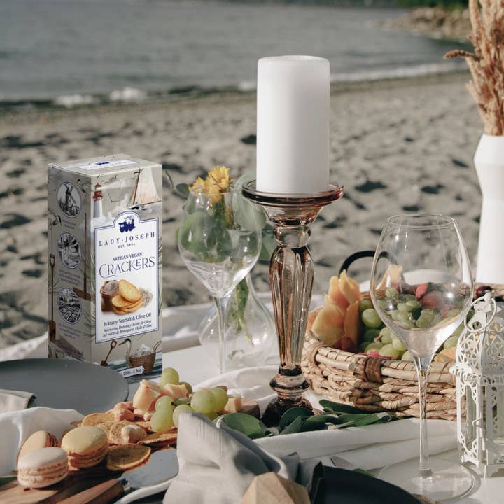 Lady Joseph - Wholesale Crackers - Crackers with Brittany Sea Salt & Olive Oil (cracker snack)