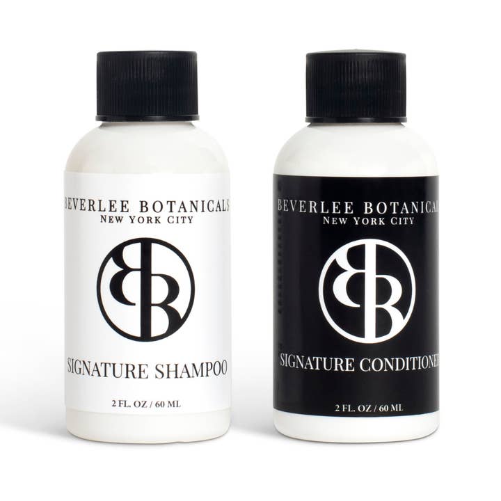 SHAMPOO & CONDITIONER MINIS for wholesale by Beverlee Botanicals