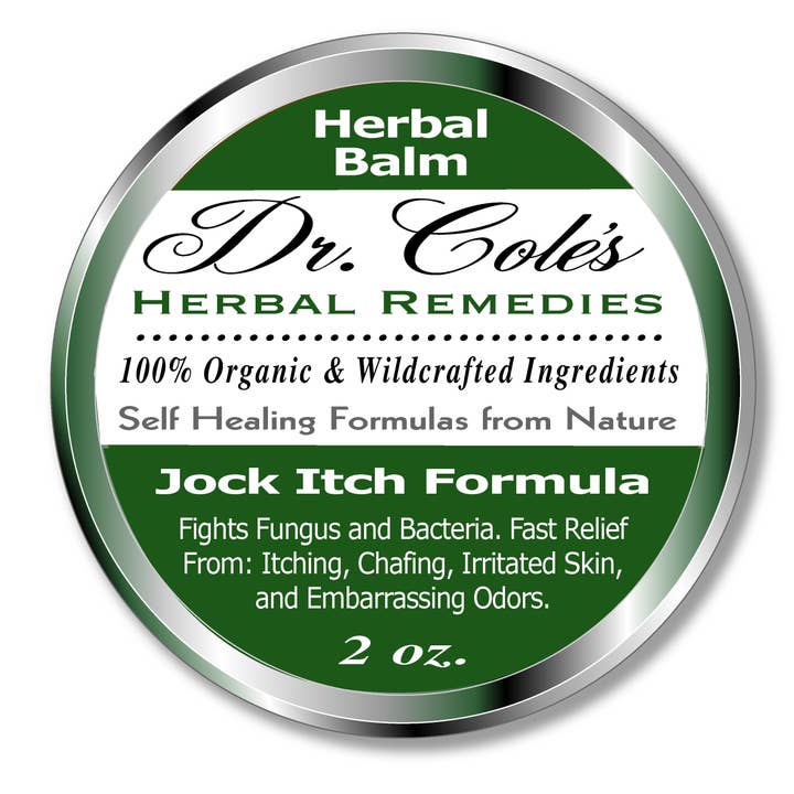 Dr. Cole's Organic Jock Itch Ointment SixPak for wholesale by Dr. Cole's Herbal Remedies
