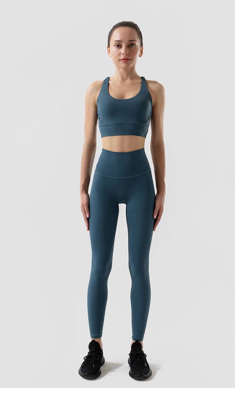 Belsize Activewear - Vendita all'ingrosso Completo sportivo - Donna - Set leggings e reggiseno sportivo ultra morbidi: il massimo comfort16