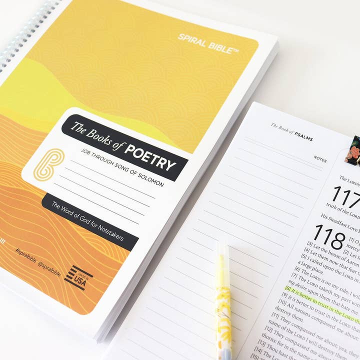 Spiral Bible - Wholesale Poetry & Drama - Spiral Bibleâ„¢ - KJV - Job - Song of Solomon4