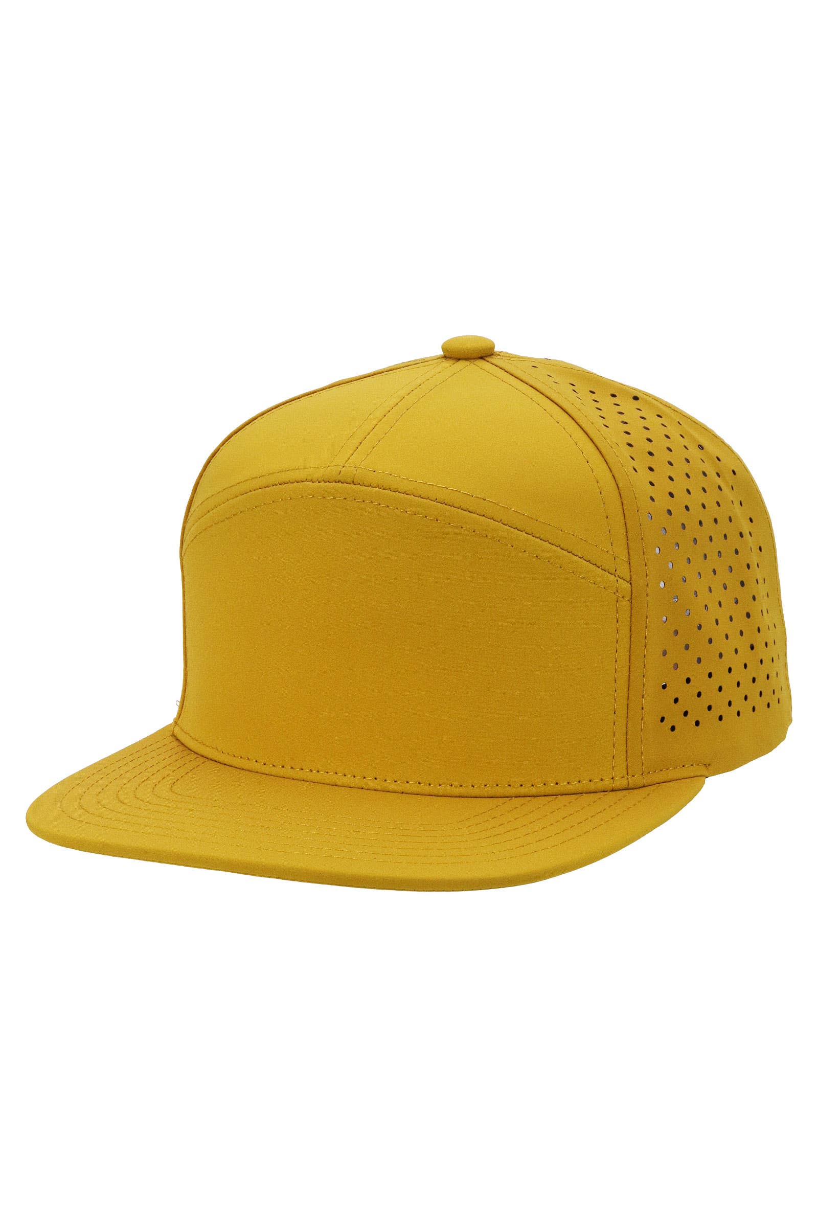 Cap Zone - Venta al por mayor Gorra snapback - Unisex - Gorra Snapback Perforada de 7 Paneles con Visera Plana6