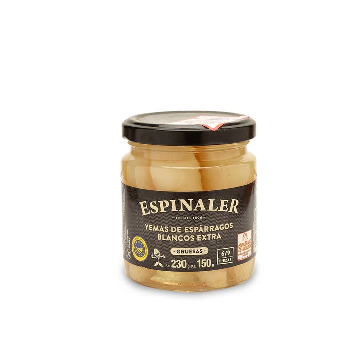 ESPINALER 1896 S.L - Vendita all'ingrosso Sottaceti - Asparagi Yema densi (DO Navarra) ESPINALER T-250 6/9 pz