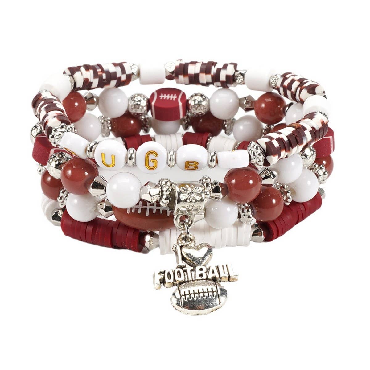 NINEXIS - Wholesale Jewelry Set - CWMM10450_SPORTS CHARM BRACELET SET BASKETBALL FOOTBALL8