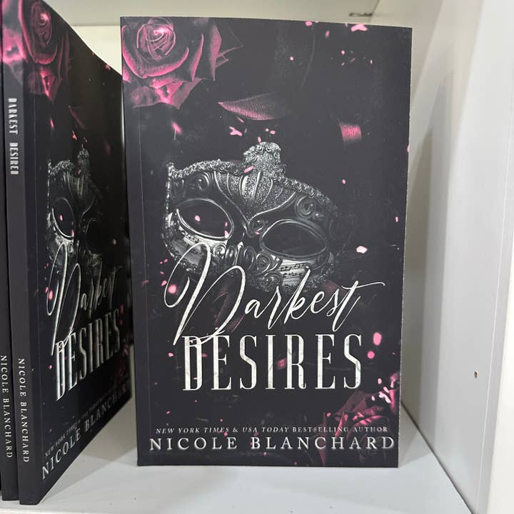 Nicole Blanchard - Wholesale Romance Novel - Darkest Desires Signed Discreet Paperback1