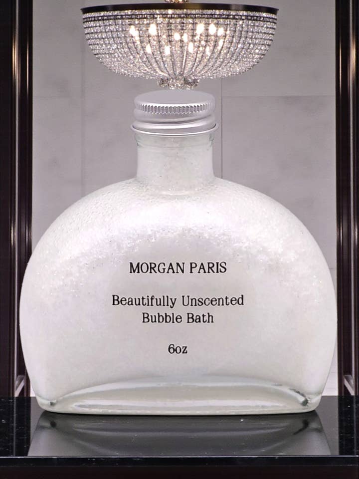 Beautifully Unscented Bubble Bath 6oz for wholesale by Morgan Paris Skin Boutique