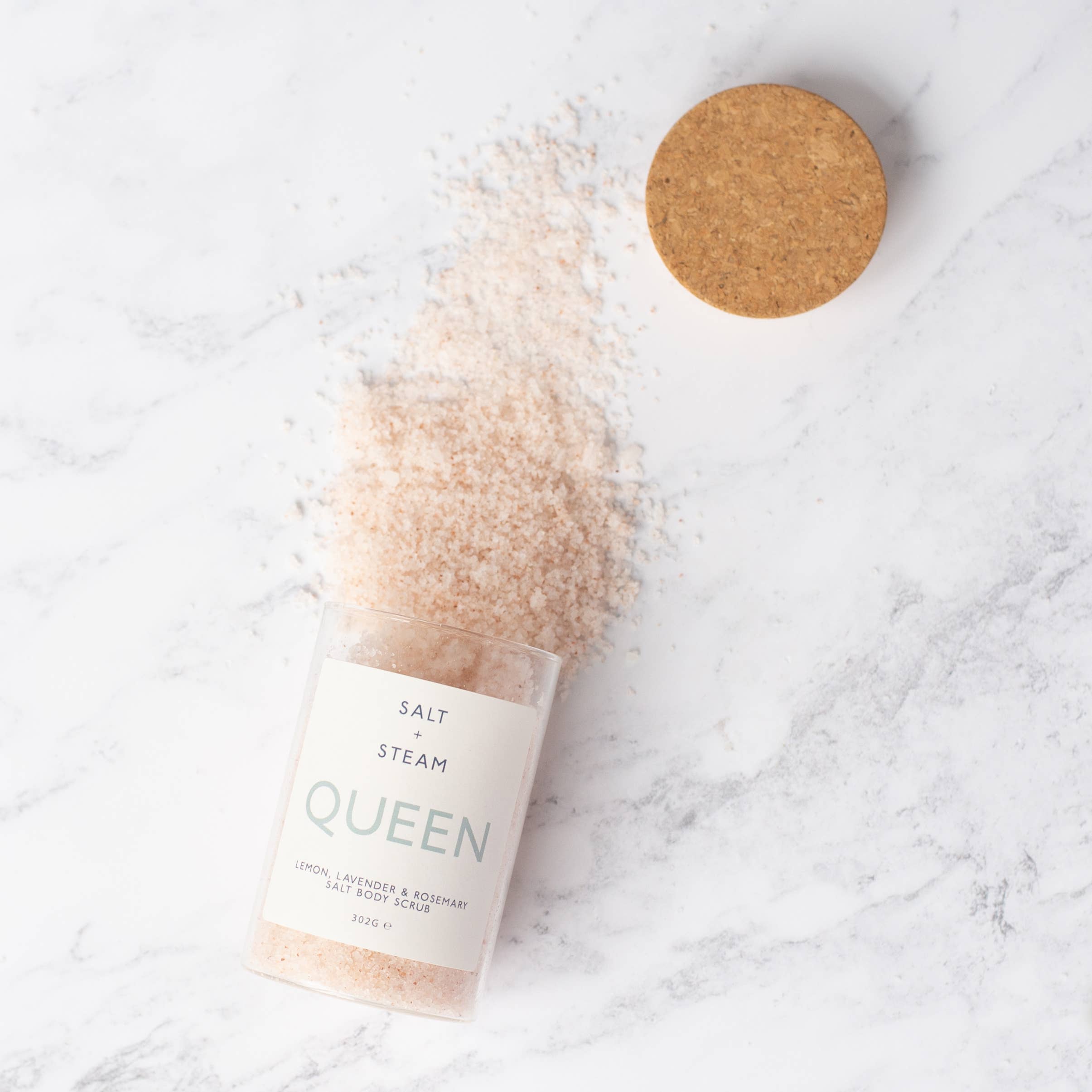 Salt + Steam - Wholesale Body Scrub/Exfoliant - Queen - Lavender, Rosemary & Lemon Body Scrub 302g2