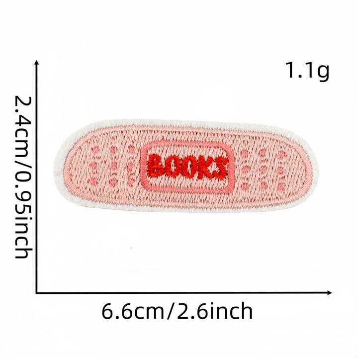 ACCITY - Wholesale Patch - BOOK SERIES GRAFFITI EMBROIDERY CLOTHING PATCHES_CWMM40604