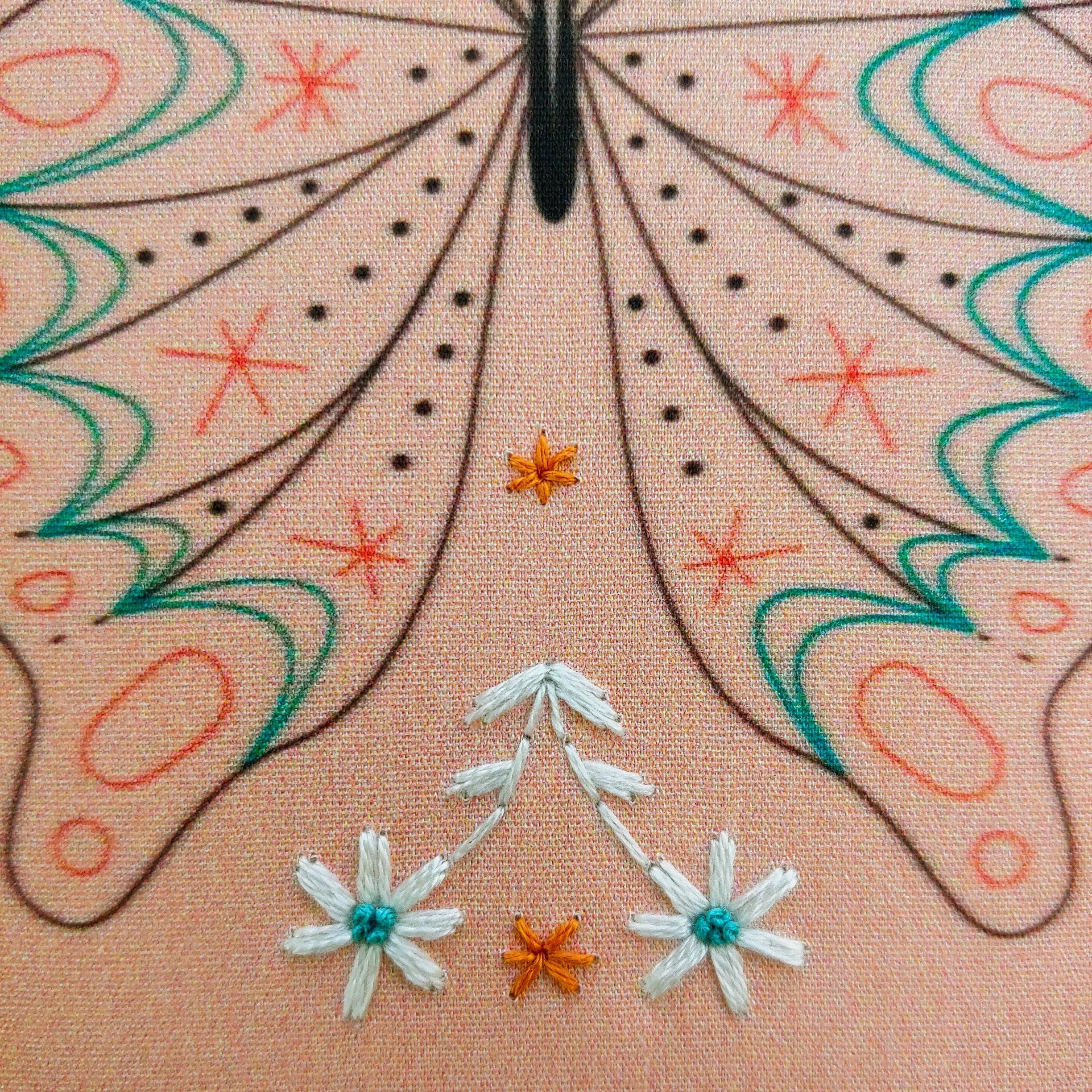 cozyblue handmade - Wholesale Embroidery/Cross Stitch Supplies - butterfly embroidery kit7