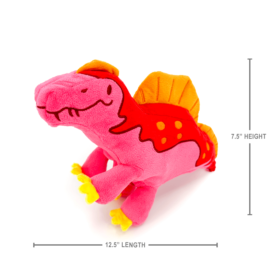 Womple Studios - Wholesale Stuffed/Plush Toy - Kids & Baby - DinoGlows Spinosaurus Reversible Fossil Plush Dinosaur3