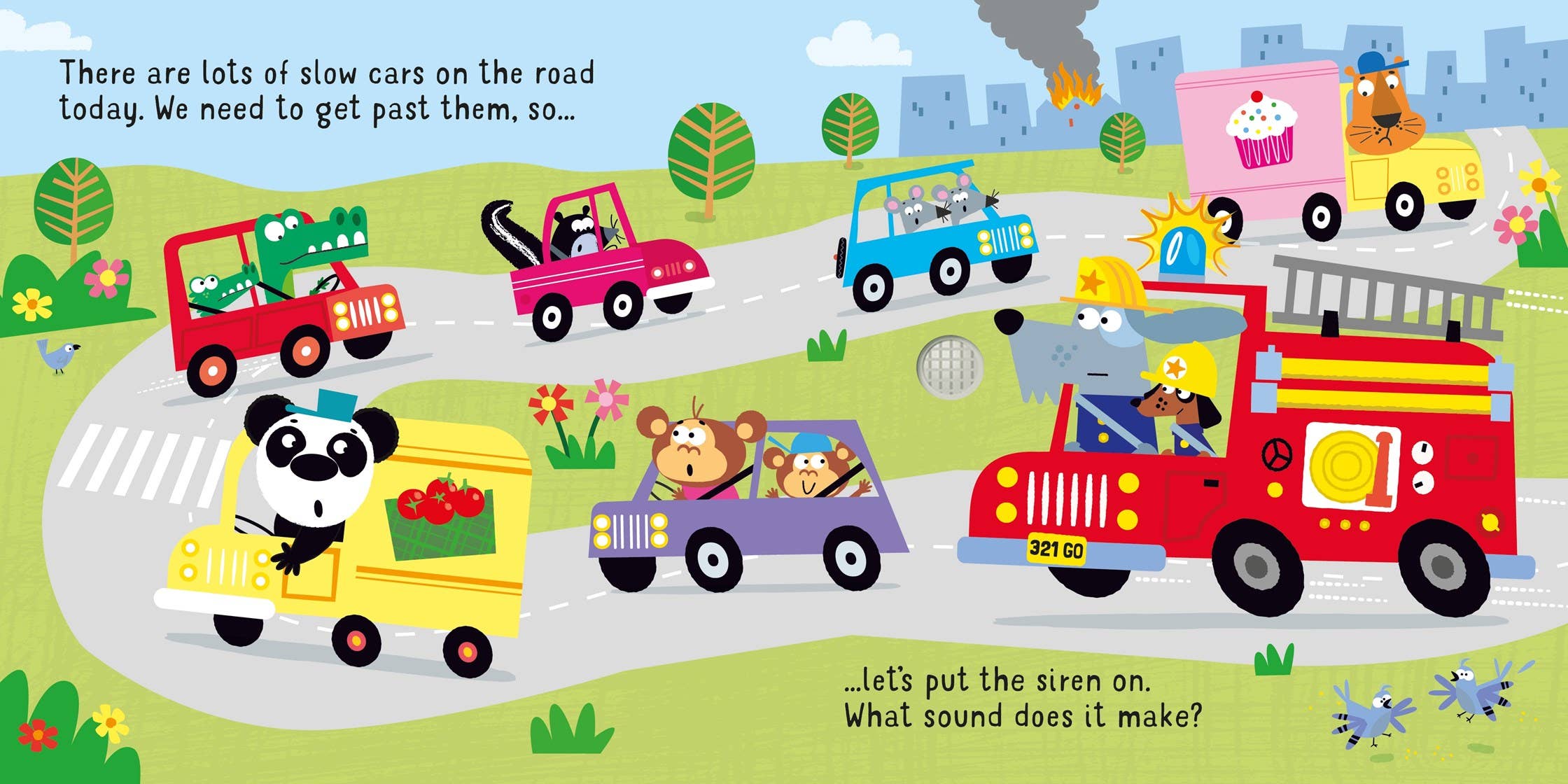 HarperCollins - Wholesale Preschool Book (3-5) - Let's go on a Fire Truck sound book : Usborne1