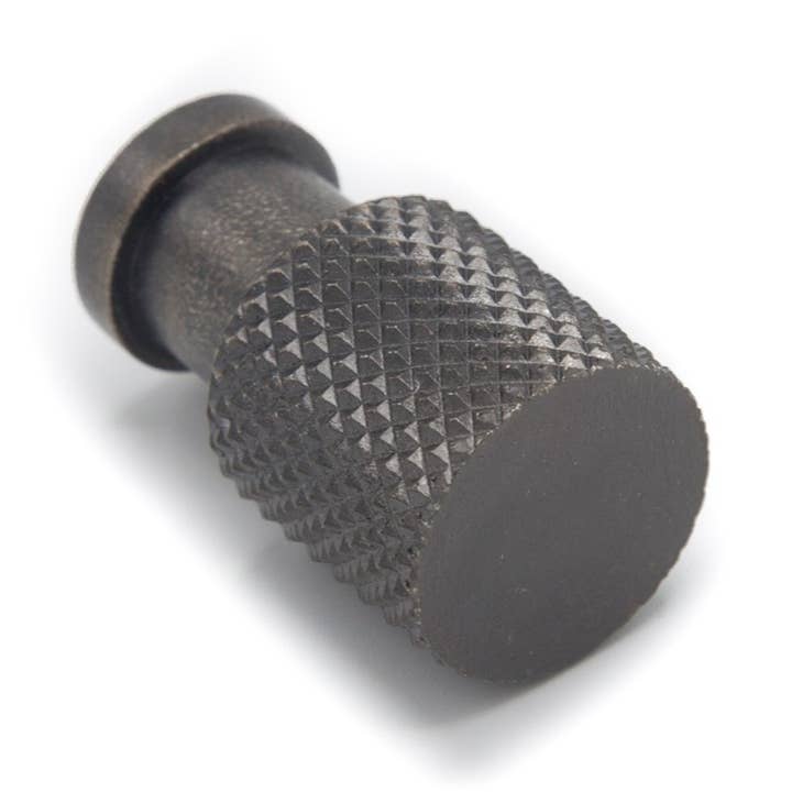 Knurled Knob slim | black nickel | Cabinet knob | Pull for wholesale by Brût Home and Glassware