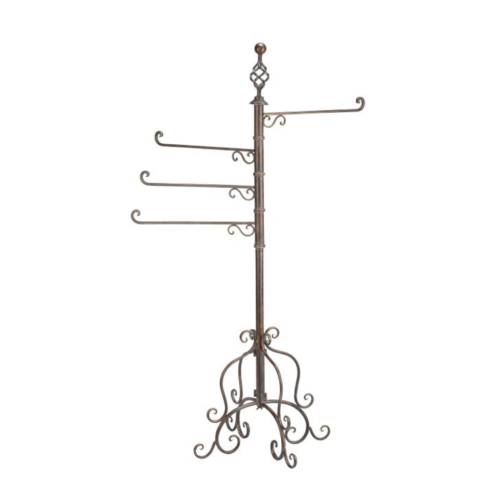 Tripar International - Wholesale Coat Rack - 4 Arm Metal Swivel Rack
