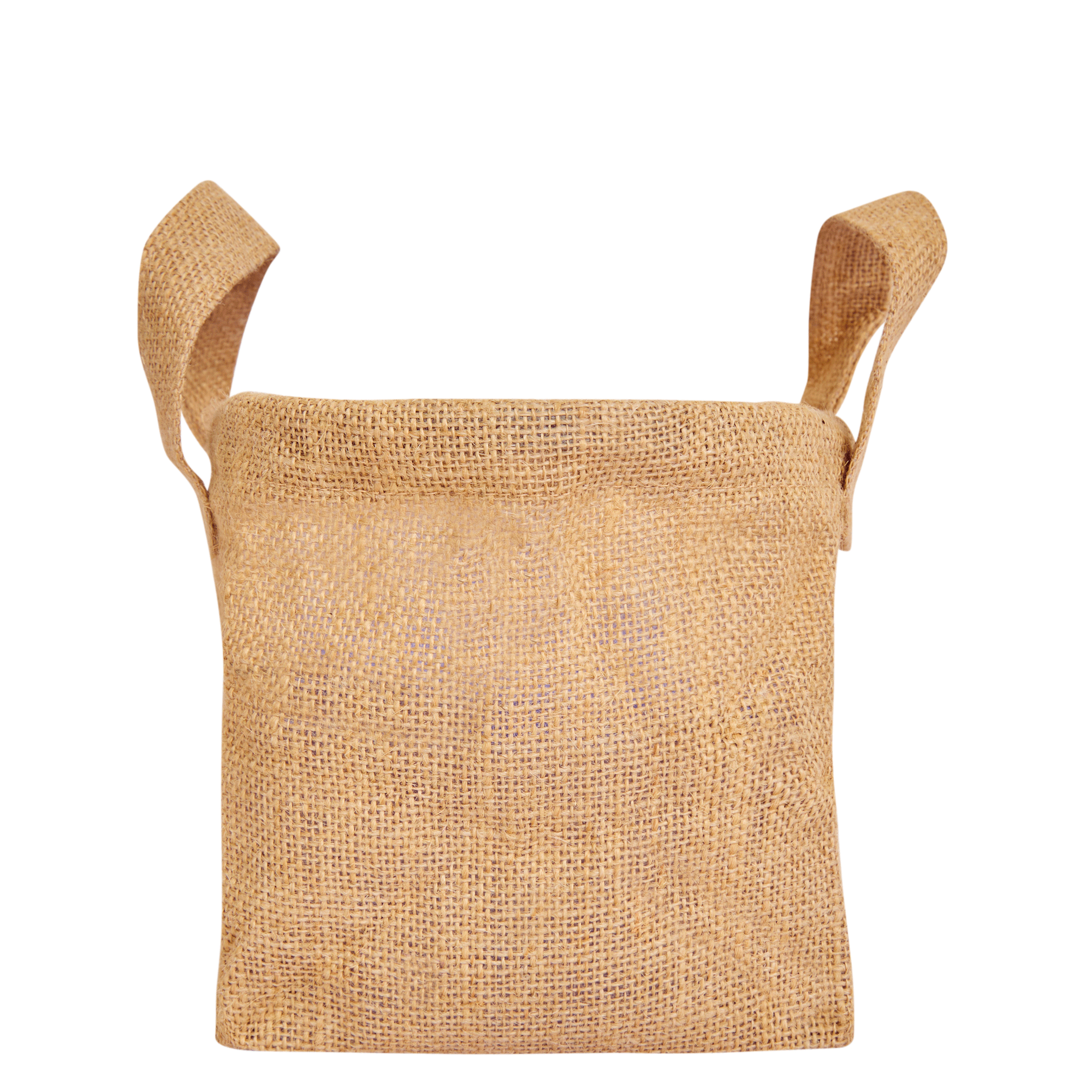 ecojutebags - Wholesale Storage Bag - Set of 8 Burlap Jute Baskets – Storage Bins with Handles1