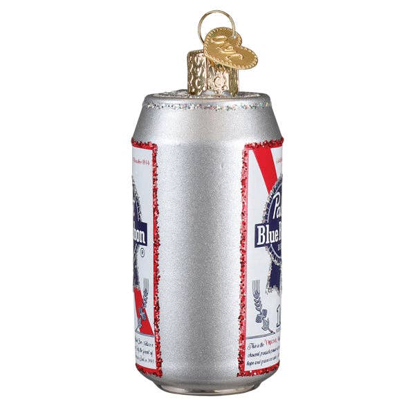 Old World Christmas - Wholesale Ornament - Pabst Blue Ribbon Beer Can Ornament3