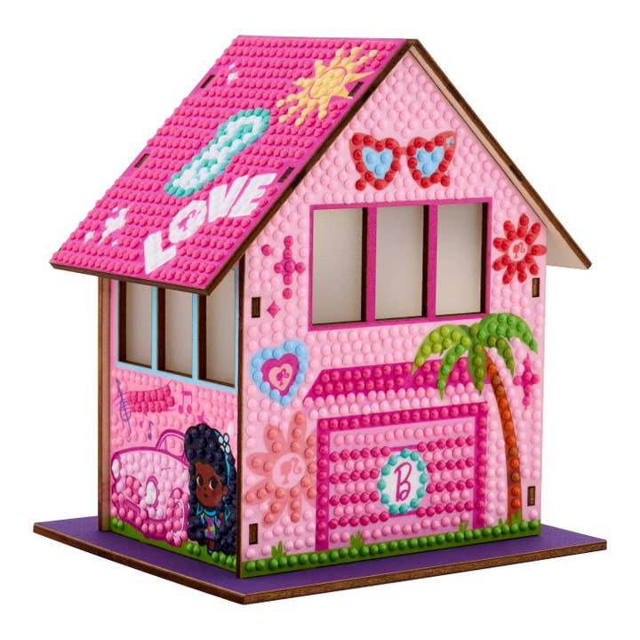 Diamond Art Club - Wholesale DIY Craft Kit - Gem House - Barbie’s Villa6