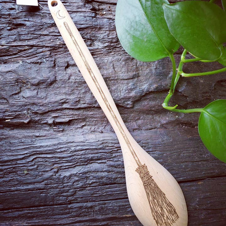 Three Witches Tea Shop - Vente Cuillère de cuisine - Cuillère à balai de cuisine
