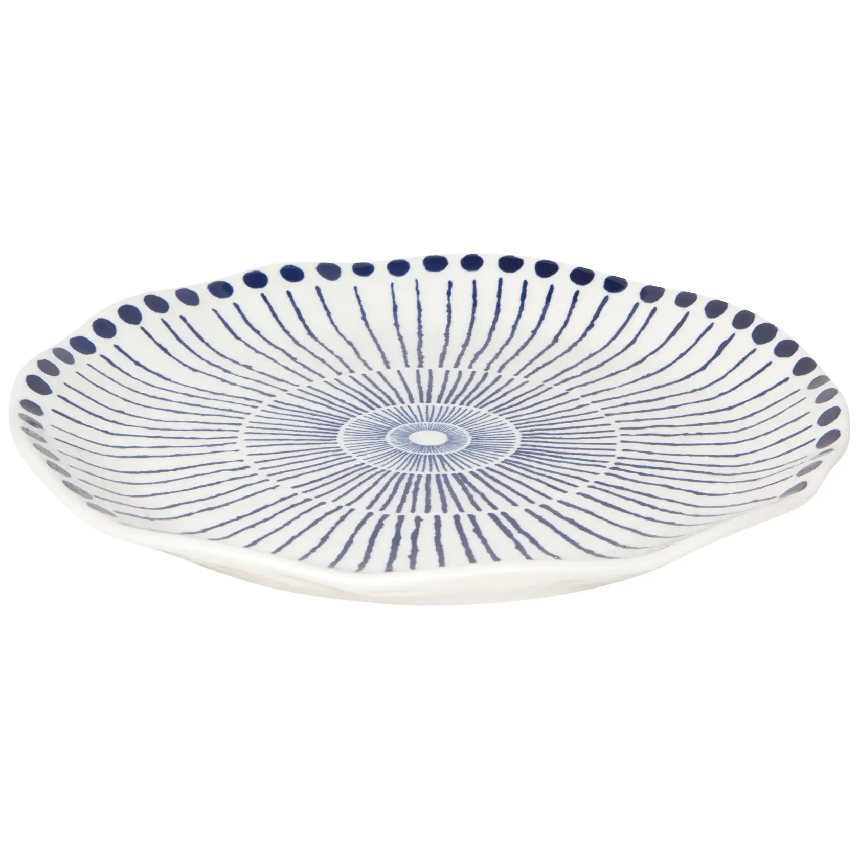 Danica Heirloom - Wholesale Dinner Plate - Sprout Stamped Plate0