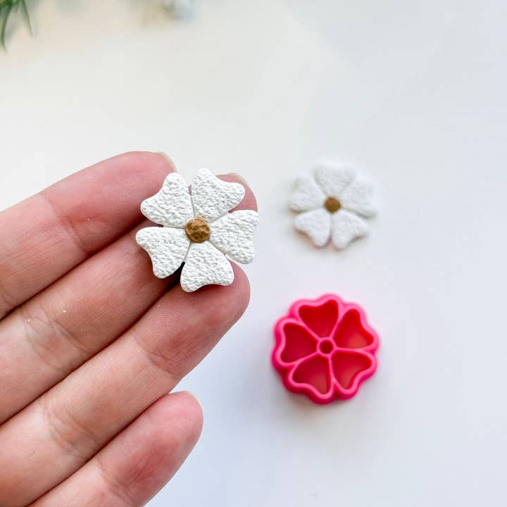 Tera Clay - Wholesale Craft Tool - Flower with Scalloped Petals Polymer Clay Cutters Set0