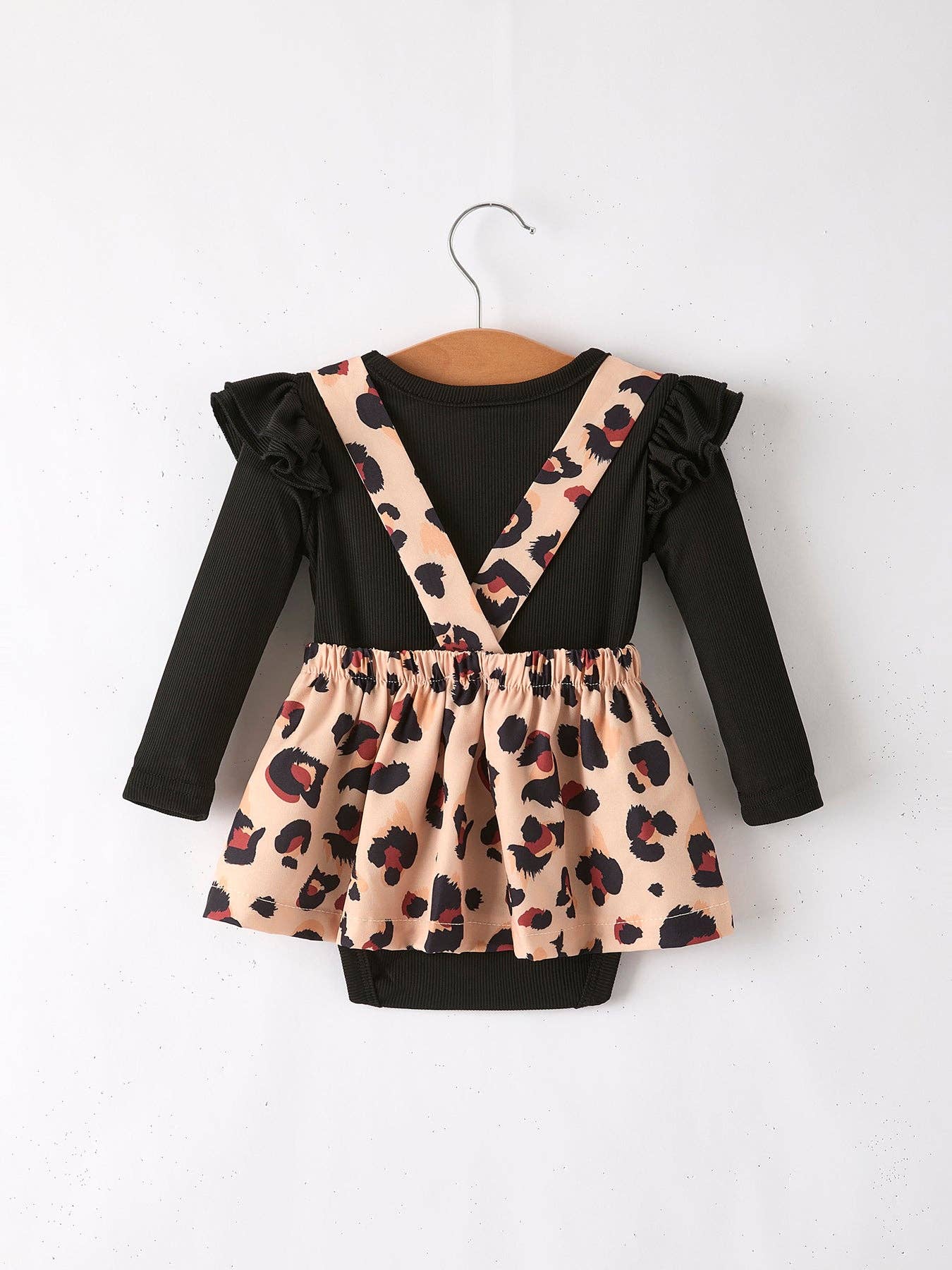 Rylee Faith Designs - Wholesale Clothing Set - Baby - Girls Leopard Romper Of 6 Pcs In One Package8