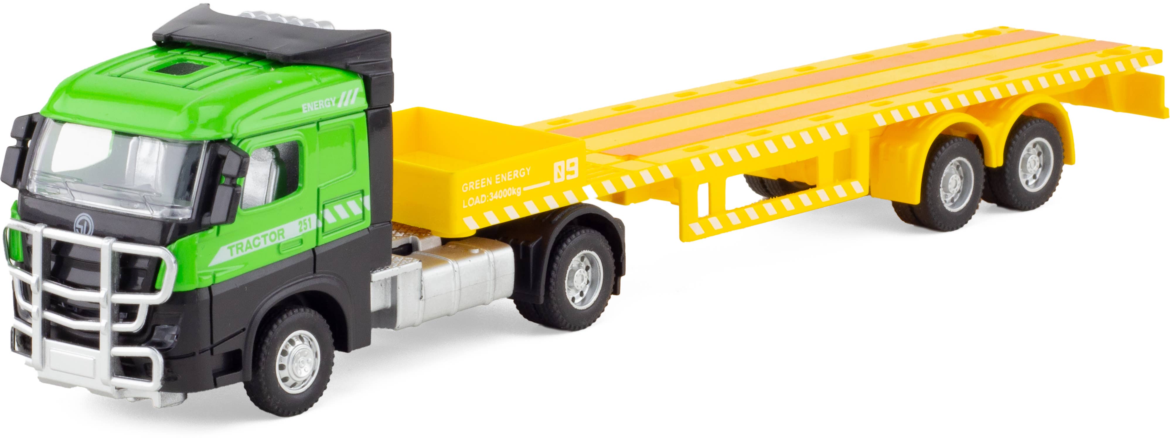 Ulysse Couleurs d'Enfance - Wholesale Toy Car/Truck - Kids - MINIATURE: PLATFORM TRUCK (set of 6)4