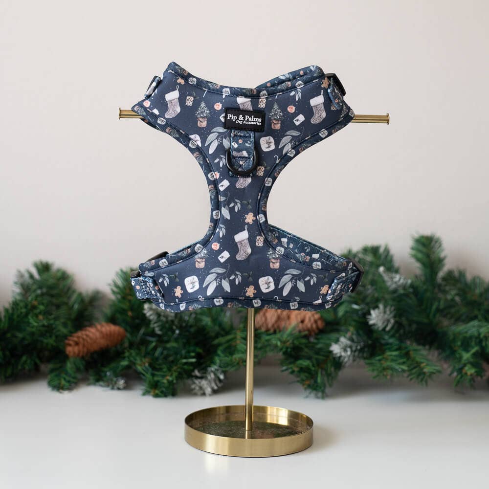 Pip and Palms - Wholesale Pet Harness - Dog - Christmas Dog Harness Cosy Christmas2