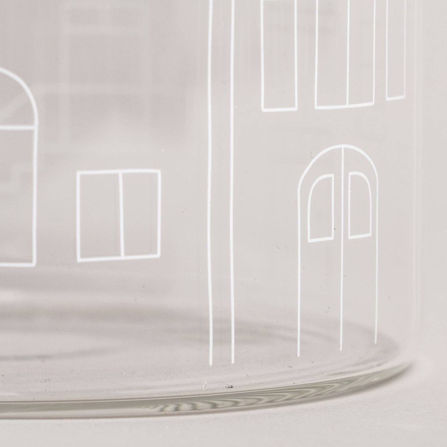 Eulenschnitt - Wholesale Jar - Storage jar houses 19cm (PU = 4 pcs)5