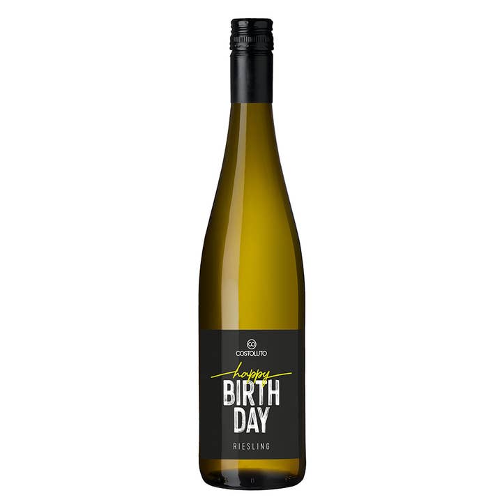 Feliz CUMPLEAÑOS / Riesling 750ml / VE 6 para venta al por mayor de COSTOLUTO
