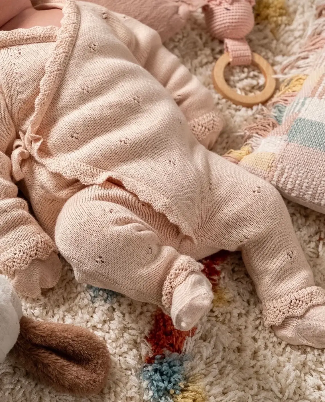 Nipperland - Wholesale Clothing Set - Baby - Knitted Newborn Baby Coming Home Outfit Layette Set Cotton2