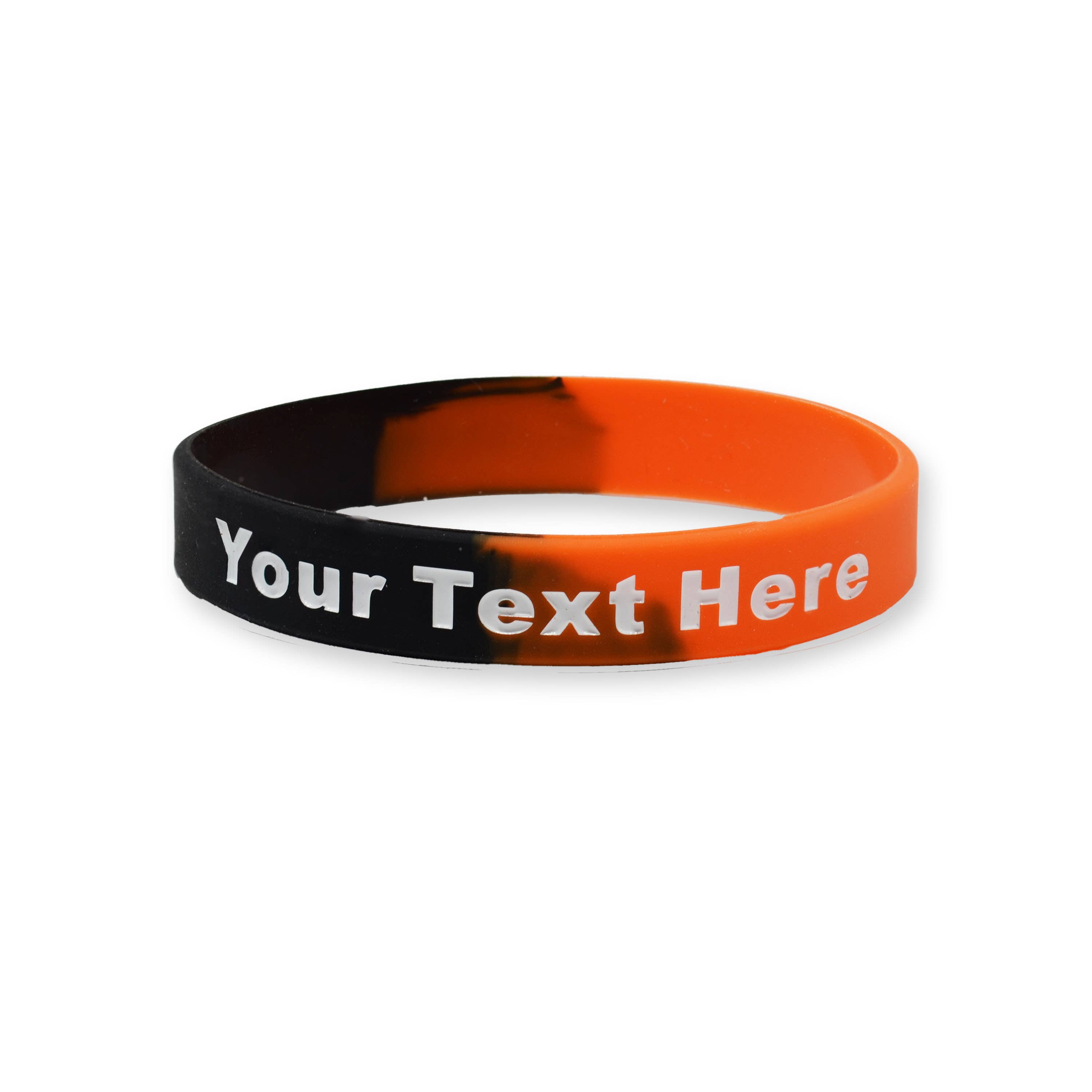 RapidWristbands – Engroshandel Armbånd - Unisex – 100 Pack - Split - Custom Ink Injected Silicone Armbånd19