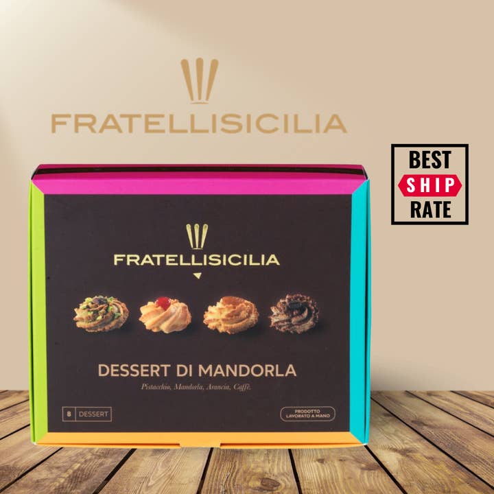 Casacella Foods - Wholesale Nuts - Fratelli Sicilia Tesoro di Mandorle Box 10.58 oz (300gr)