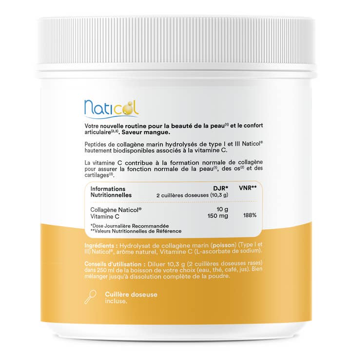 Novoma - Wholesale Powdered Health Drink - Marine Collagen Powder Mango Flavor2