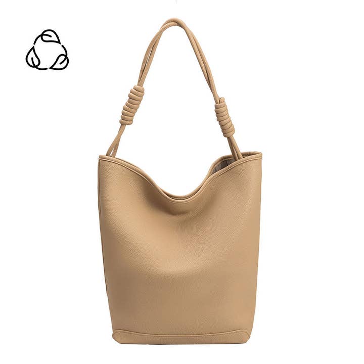 Melie Bianco - Wholesale Tote Bag - Women's - Adeline Nude Recycled Vegan Tote Bag