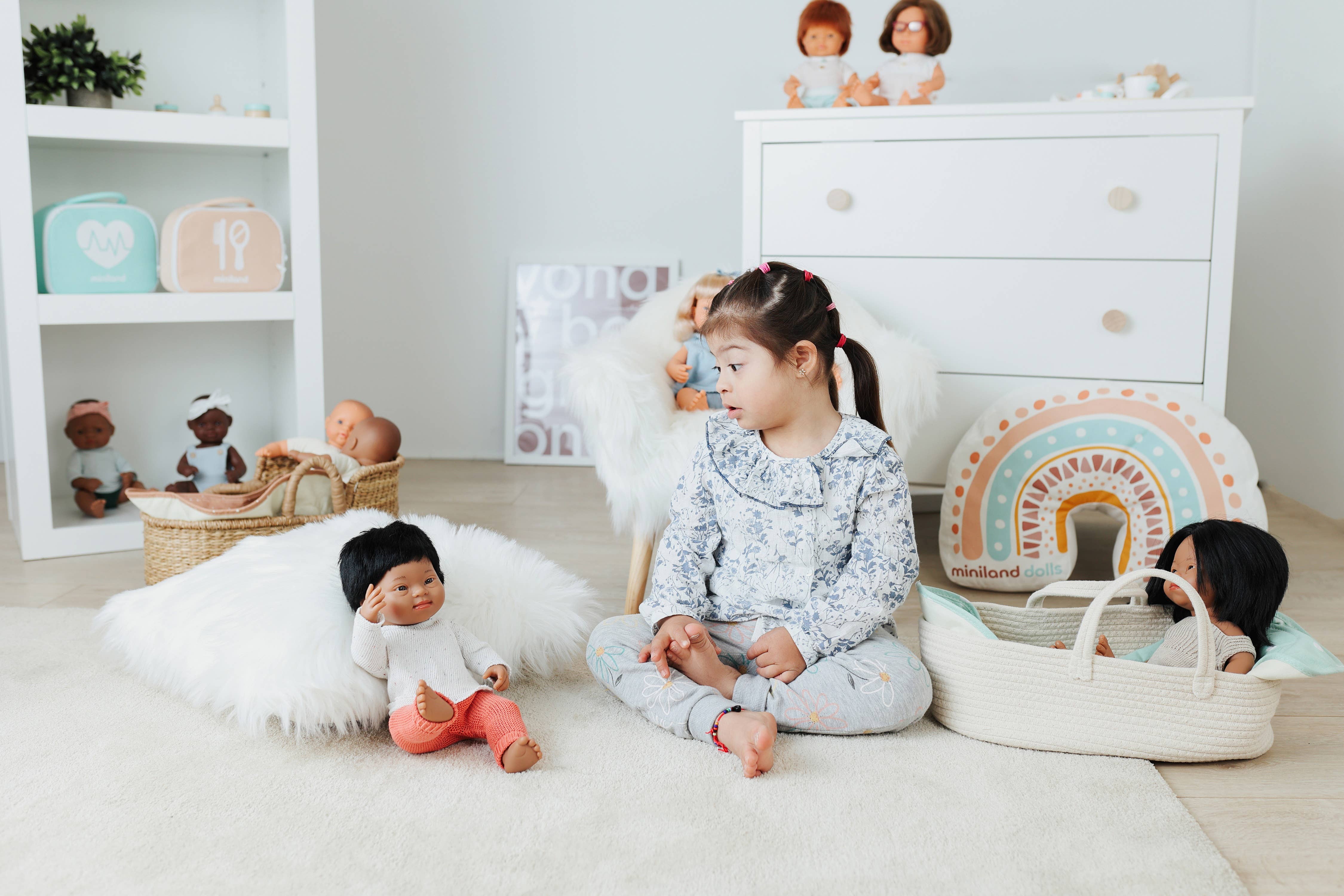 Miniland Educational - Wholesale Doll Accessory Kit - Kids - Cotton Doll Basket3