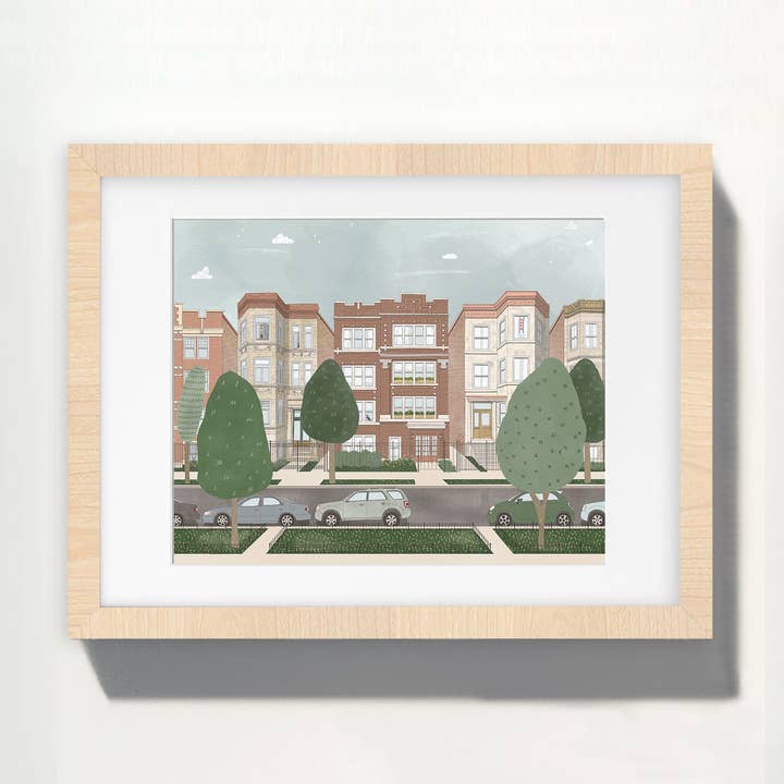 Chicago - Klassische Chicago-Straße für den Großhandel von Drift Trace