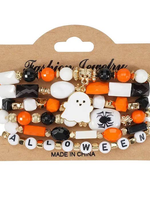 ( N901 ) HALLOWEEN-TEMA STRÆKARMBÅNDSSÆT for engroshandel hos Jewelry Max