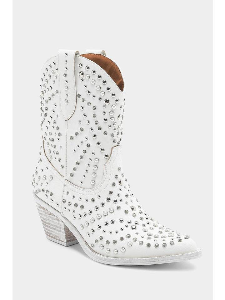 BEAST FASHION - Wholesale Cowboy Boots - Women's - ADELA-39 Studded Western Boots10