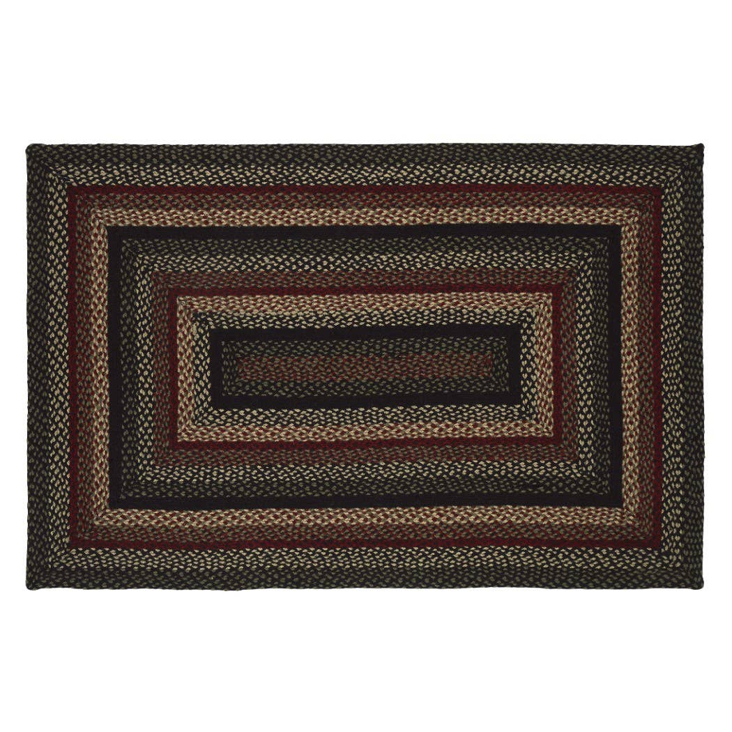 IHF HOME DECOR/IHF RUGS – Großhandel Teppichvorleger – Tartan geflochtener Jute-Teppich und Tischset Kollektion BR-2191