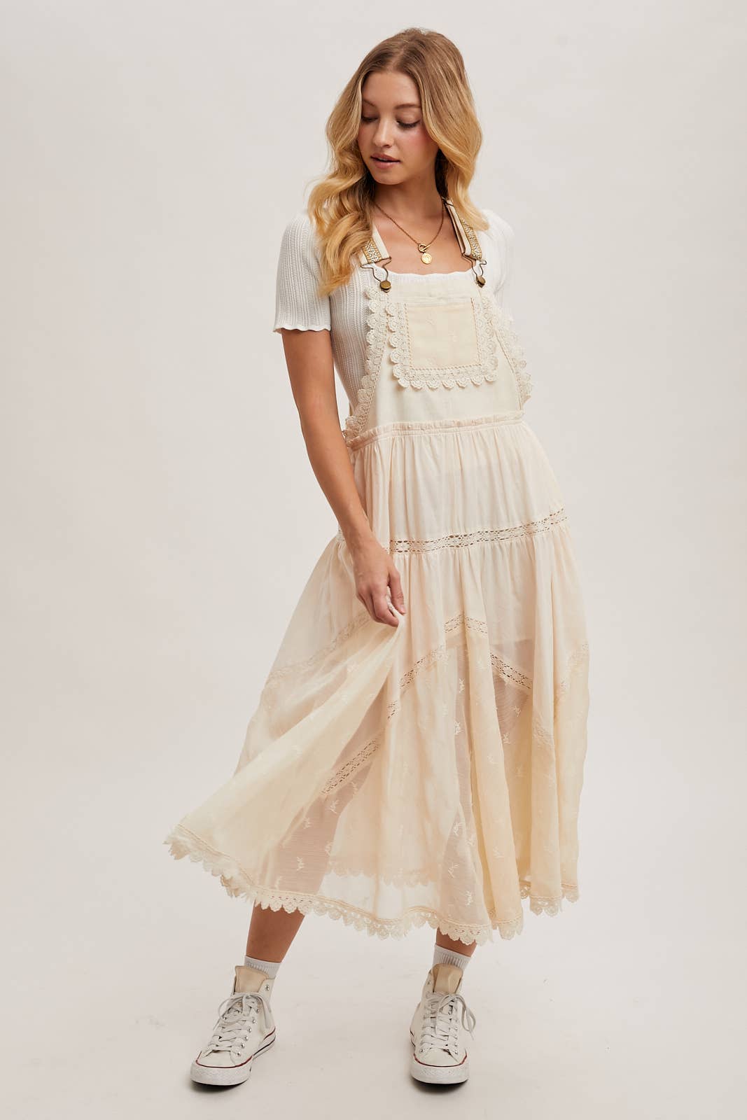 Bluivy - Wholesale Dress - Women's - LACE EMBROIDERED TULLE BIB MAXI DRESS11