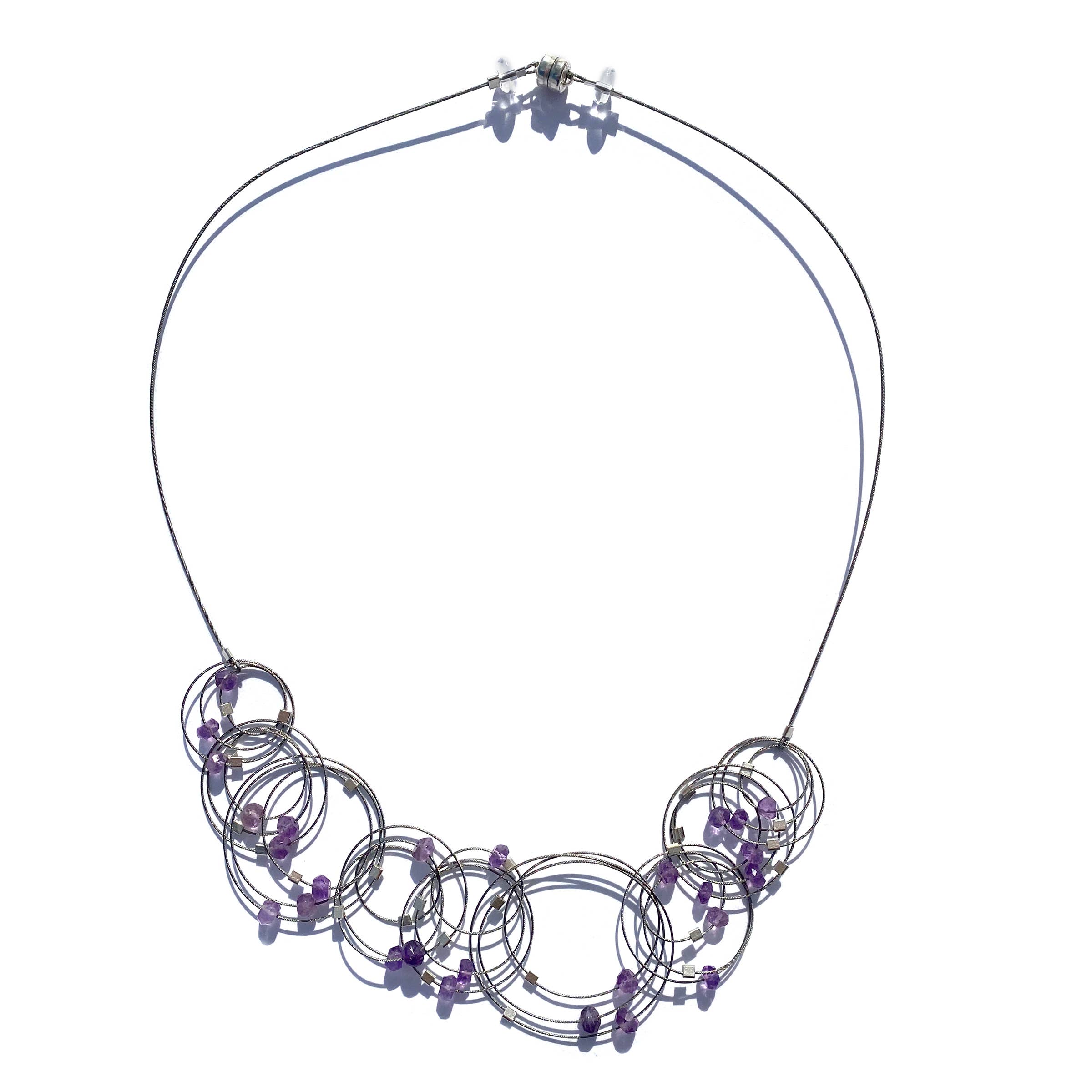 Meghan Patrice Riley – Colar de elos e correntes por atacado – Colar Vertigo18