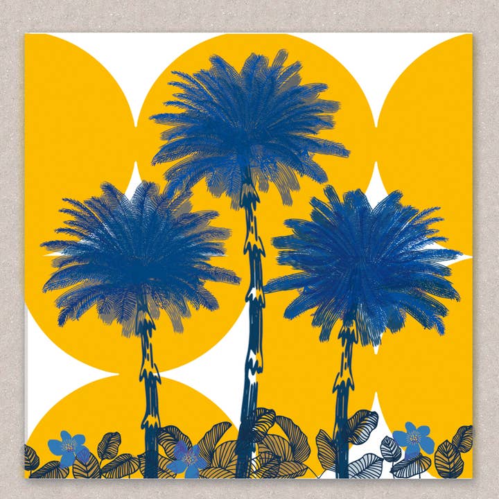 Wenskaart, 'Californian Dreaming' voor wholesale door littl'pix