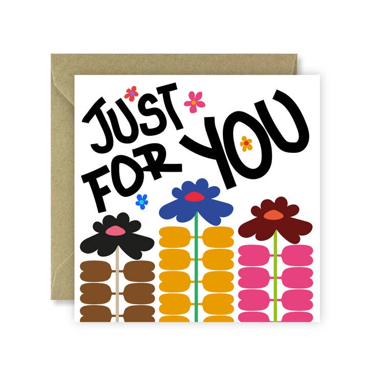 Speciaal voor jou bloemenkaart voor wholesale door Frances Collett