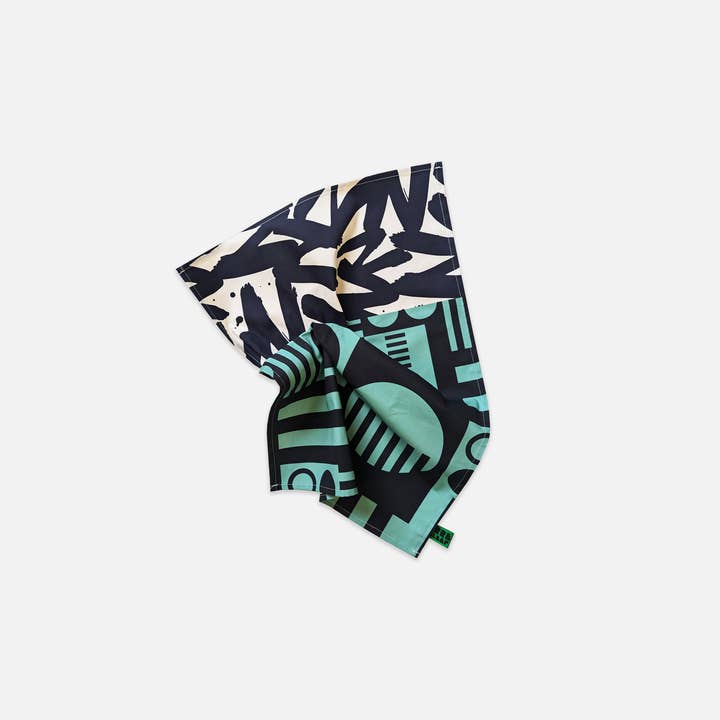 Irregular Sleep Pattern – wholesale Tea towel – Organic Cotton Tea Towel in Marmalade2