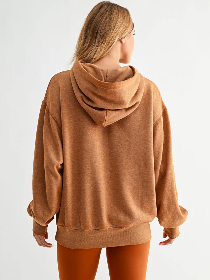 Mono B - Wholesale Hoodie - Women's - Burnout Bliss Fleece Hoodie12
