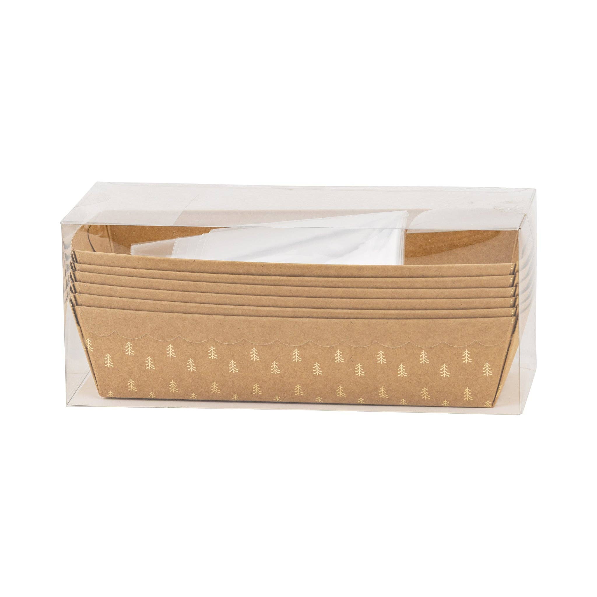 My Mind’s Eye - Wholesale Baking dish - PLLP133 - Foil Kraft Trees Loaf Pan2