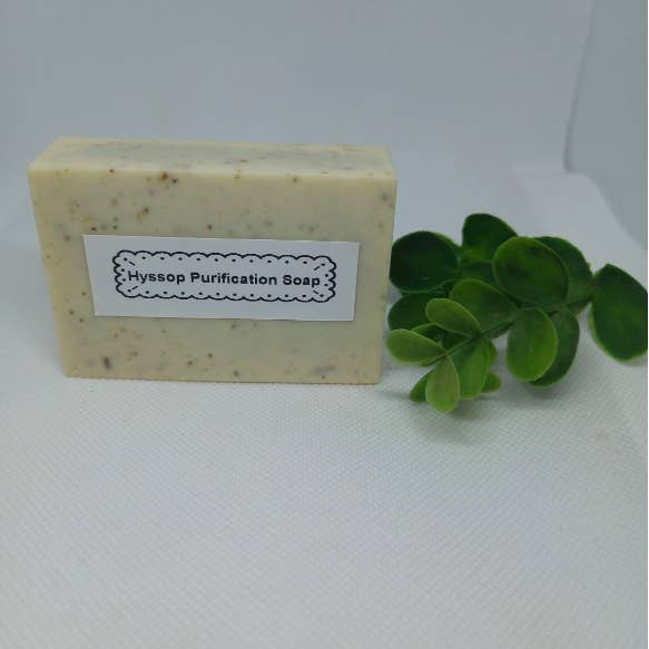 Nancy Natural Beauty Skincare – wholesale Bar Soap – Hyssop Purification Soap | Concentrated Spiritual Good Luck