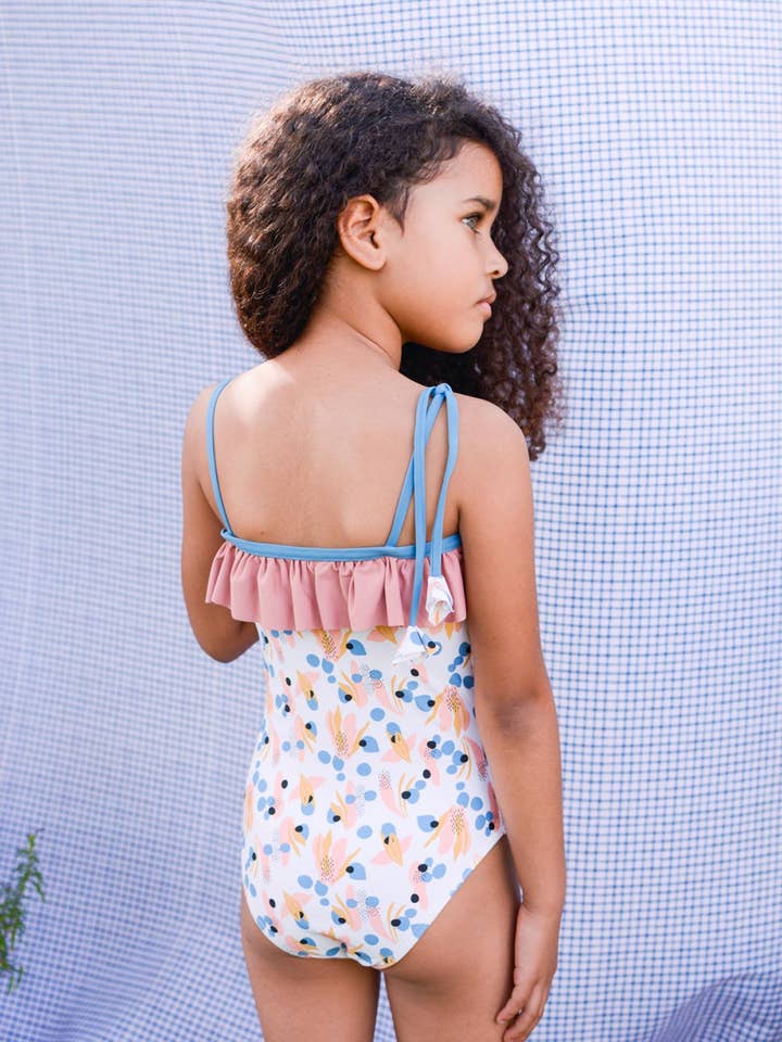 Koku Factory - Wholesale One Piece Swimsuit - Kids - MAHÉ TAMARINDO GIRLS' ECO SWIMSUIT2