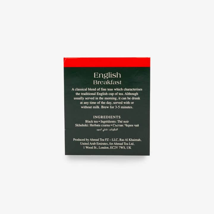 Ahmad Tea – wholesale Tea bags – Tea Chest Four Caddy (4 x 10 Teabags)14