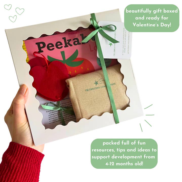Valentine's Baby Sensory Set for wholesale by Celebrating Connections
