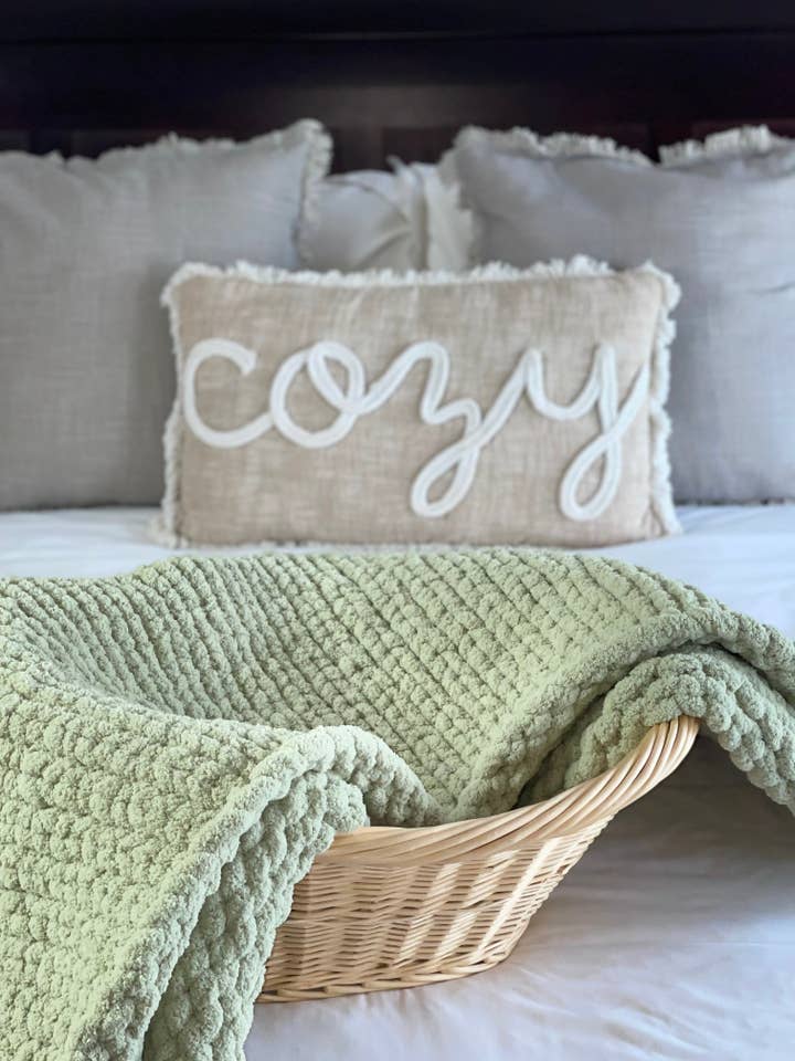 Jeté confortable Sage pour la vente par Best Cozy Throws
